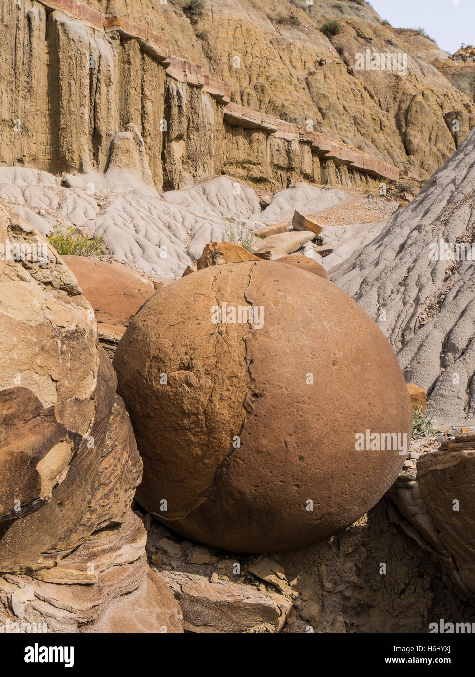 Cannonball concretions, North Unit, Theodore Roosevelt National Park