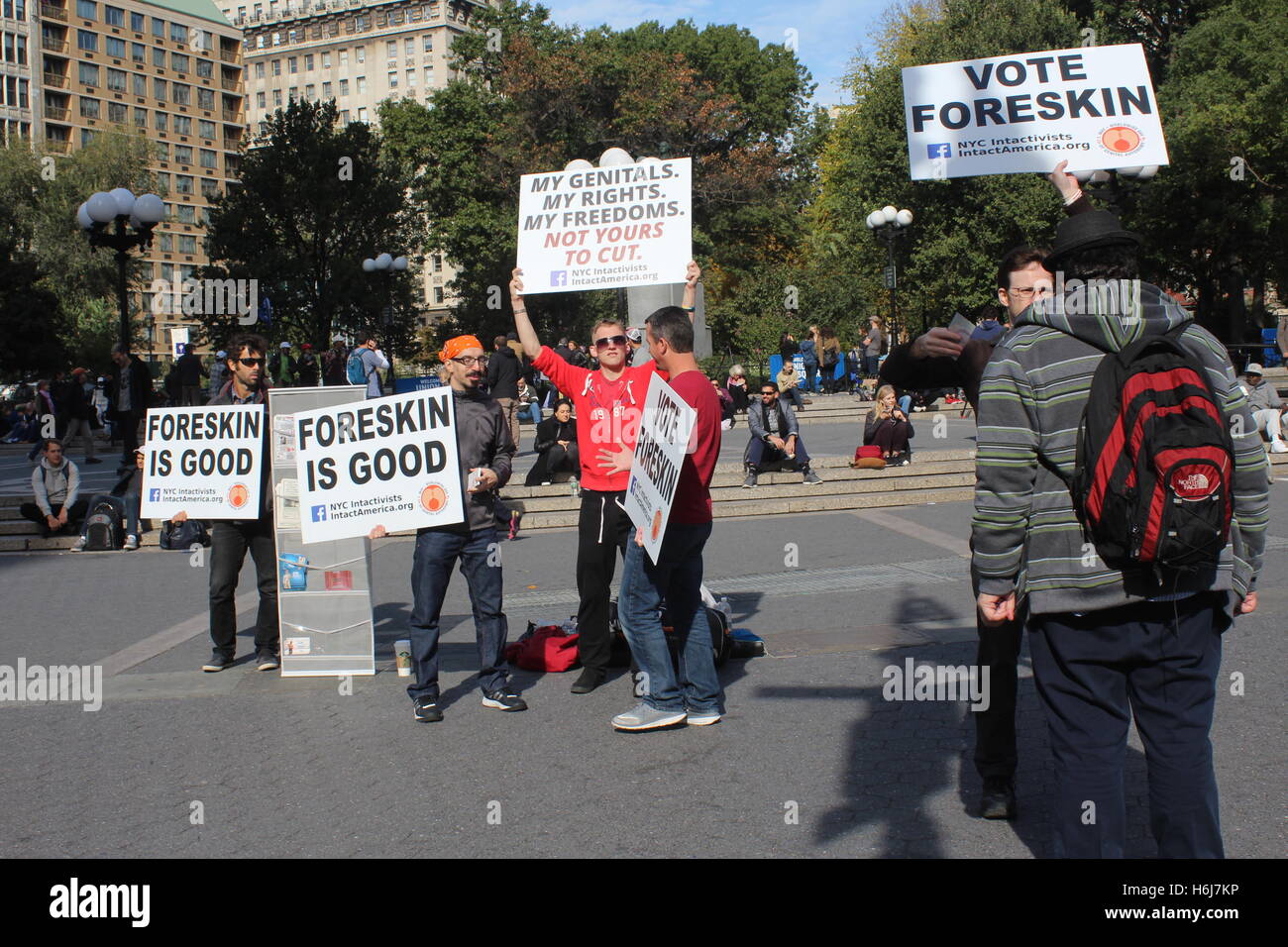 Anti-circumcision Organization Holds Information Demonstration Stock ...