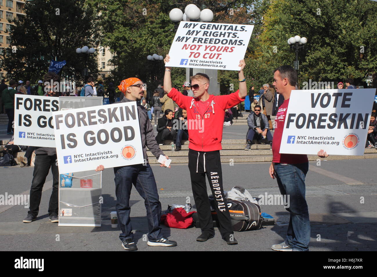 Anti-circumcision Organization Holds Information Demonstration Stock ...