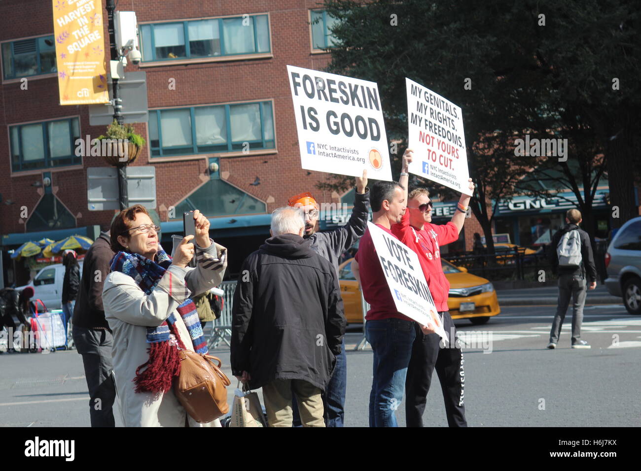 Anti-circumcision Organization Holds Information Demonstration Stock ...