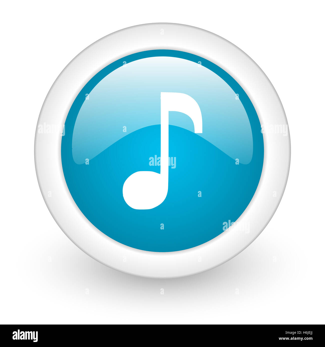 Abstract music note badge hi-res stock photography and images - Alamy