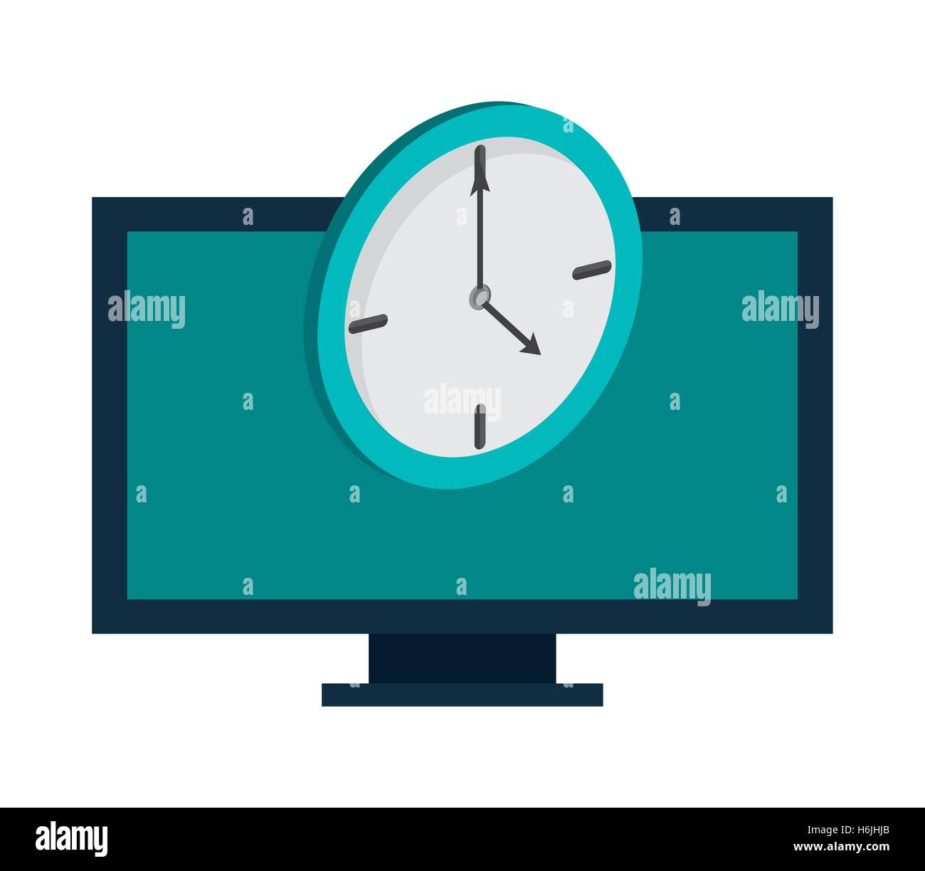 Computer and big data design Stock Vector Image & Art Alamy