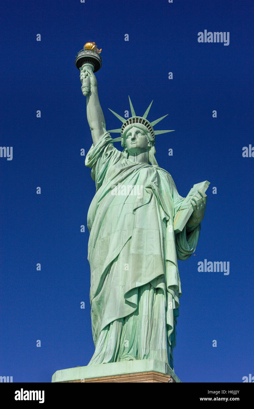 NEW YORK, NEW YORK, USA Statue of Liberty National Monument Stock