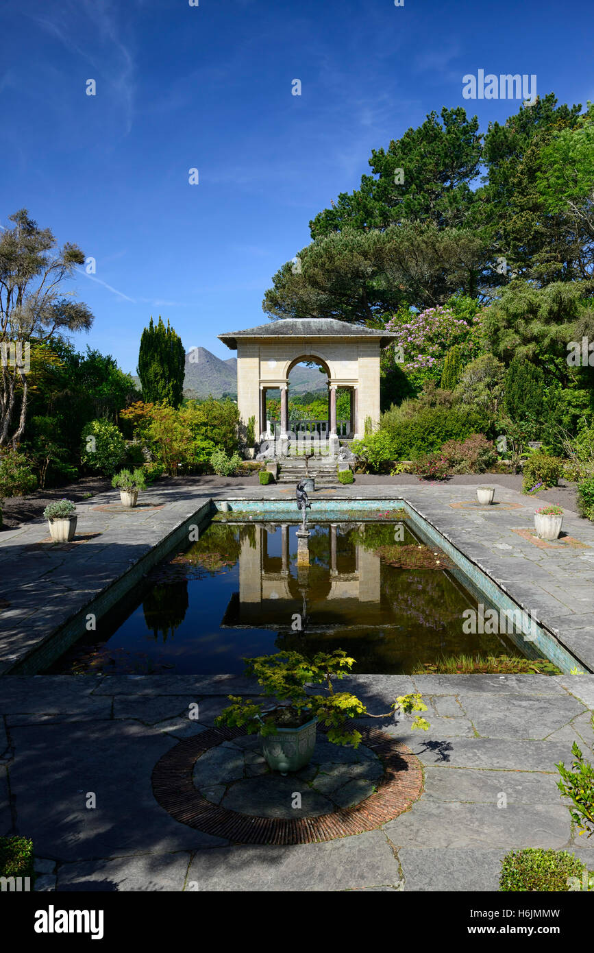 Ilnacullin gardens Garinish garnish island italian italianate garden Annan Bryce Harold Peto OPW Bearea Peninsula RM Ireland Stock Photo