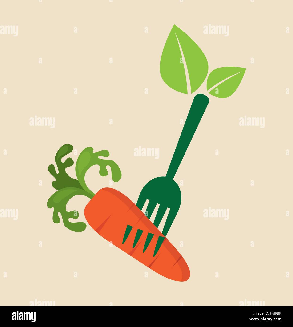 vegetarian menu healthy food vector illustration design Stock Vector ...