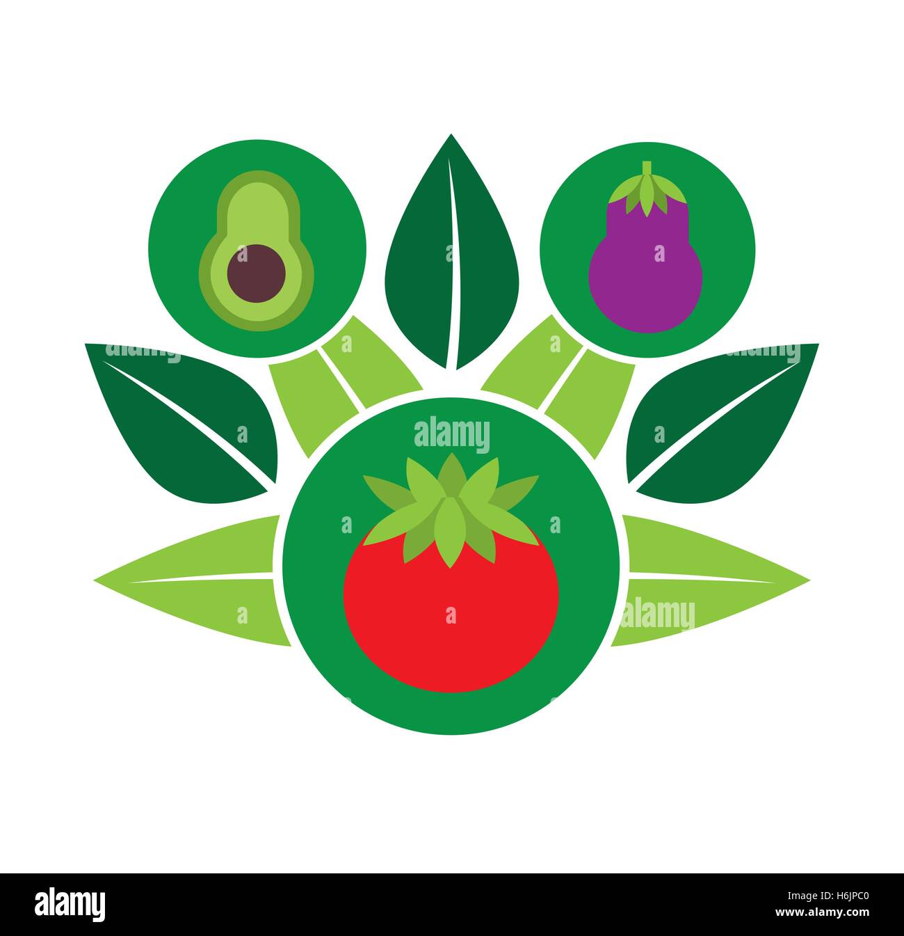 vegetarian menu healthy food vector illustration design Stock Vector ...