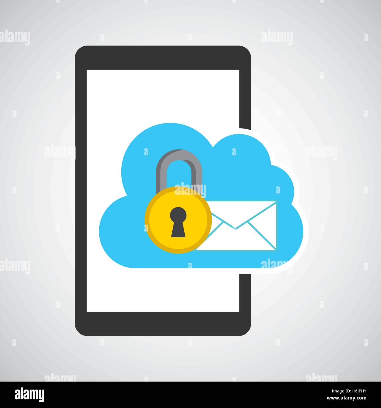 cloud computing data storage vector illustration design Stock Vector ...