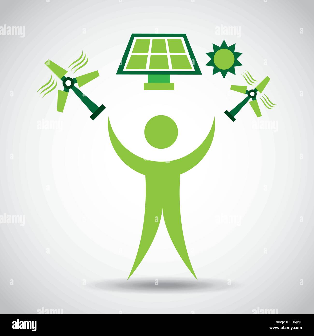 think green ecology icons Stock Vector Image & Art - Alamy