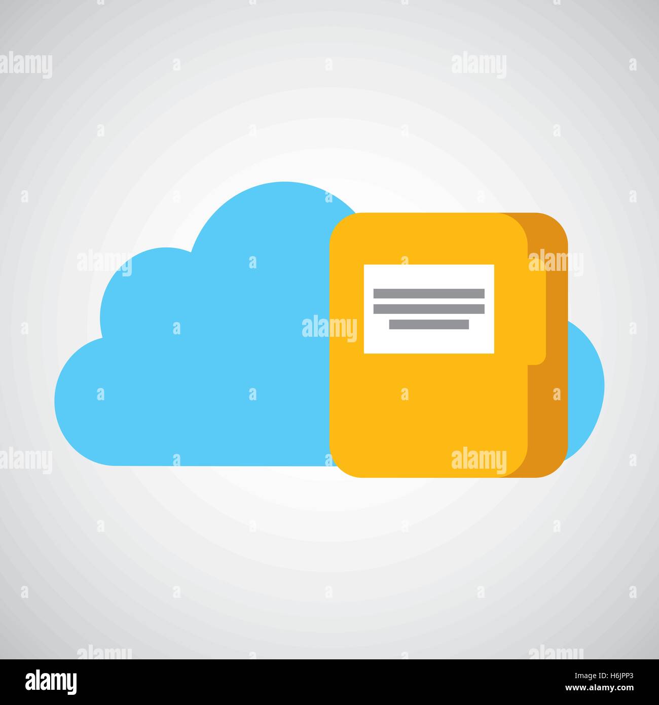 cloud computing data storage vector illustration design Stock Vector ...