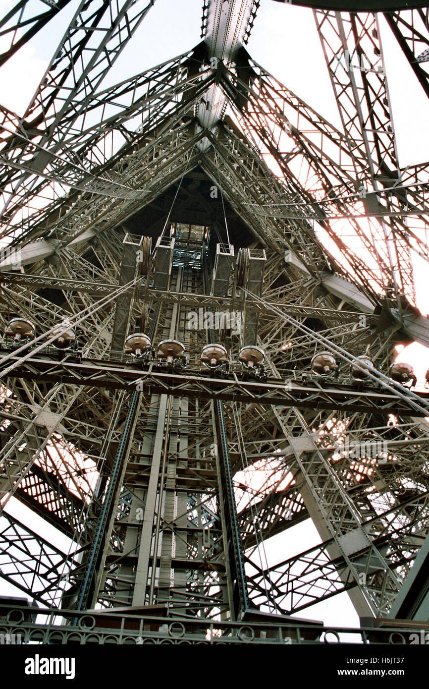eiffel tower construction Stock Photo Alamy