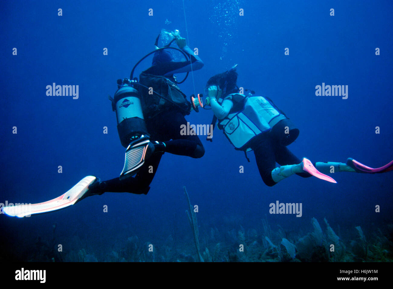 Dive instructor hi-res stock photography and images - Alamy