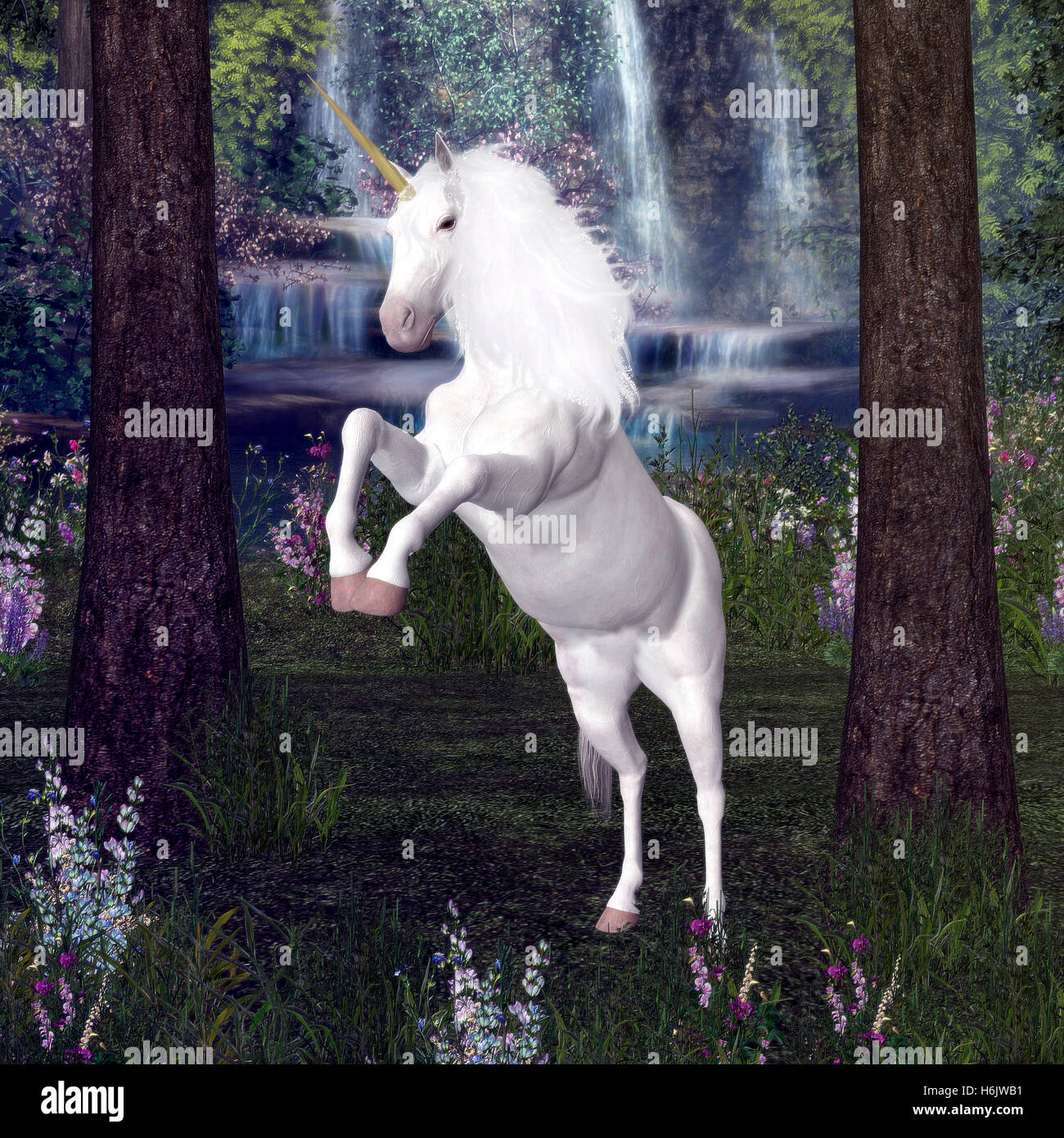 unicorn Stock Photo