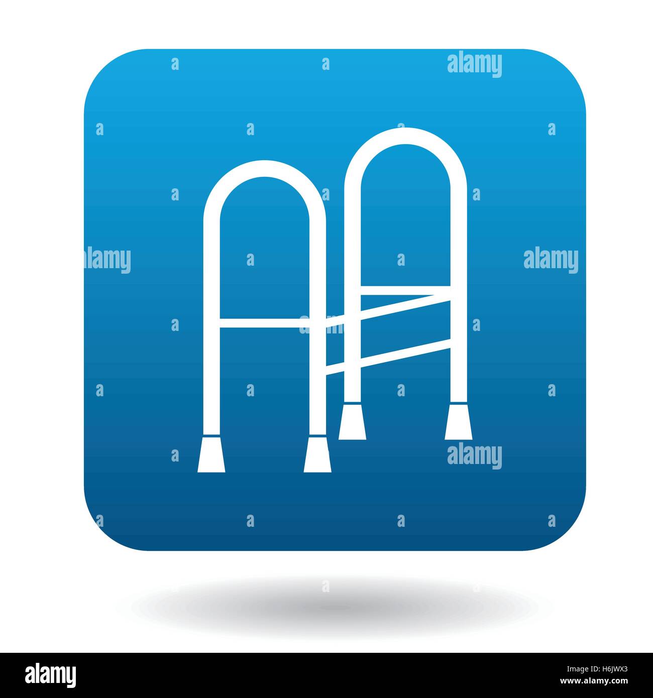 Walker icon in simple style Stock Vector Image & Art - Alamy