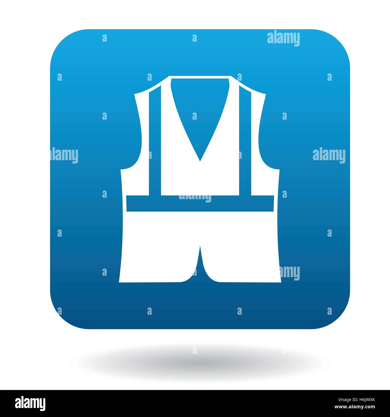 Safety vest icon in simple style Stock Vector Image & Art - Alamy