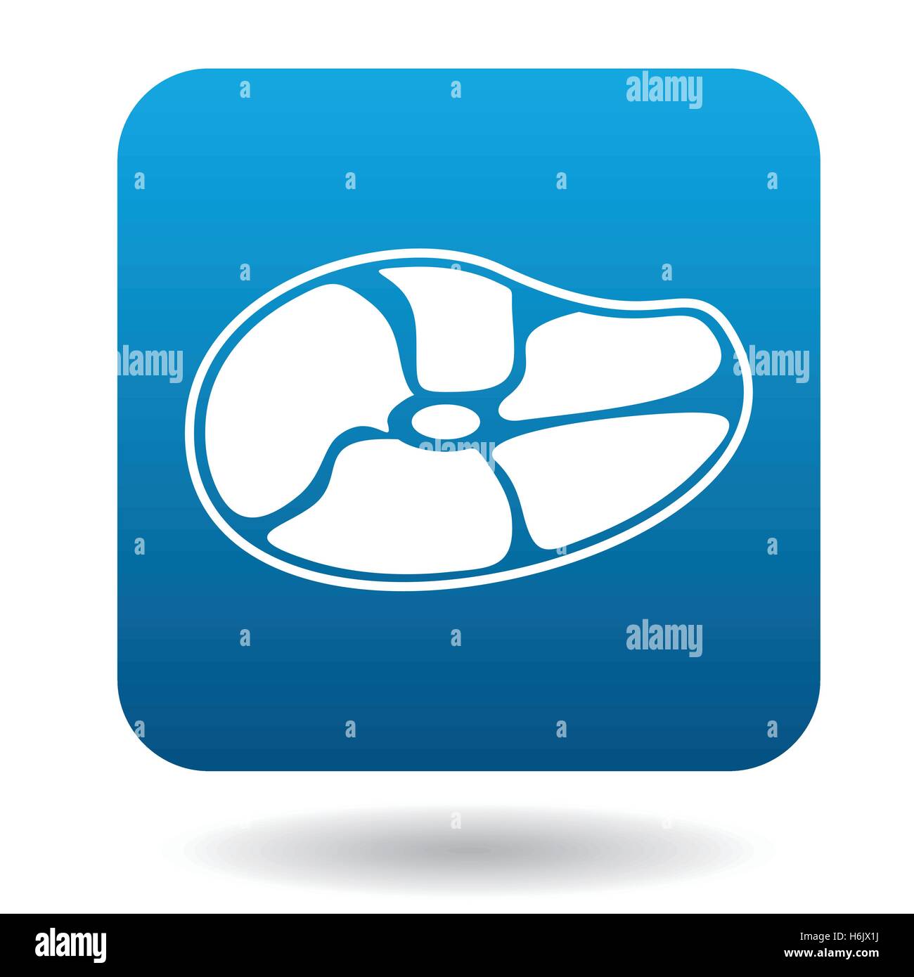 Steak icon in simple style Stock Vector Image & Art - Alamy