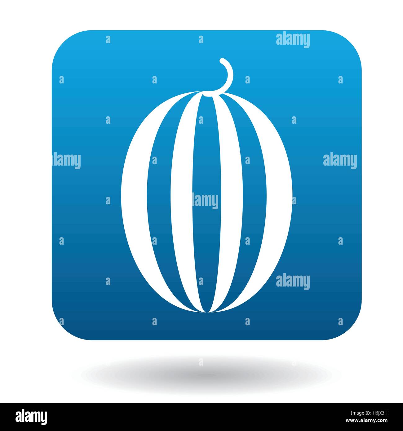 Slice watermelon in square Stock Vector Images - Alamy