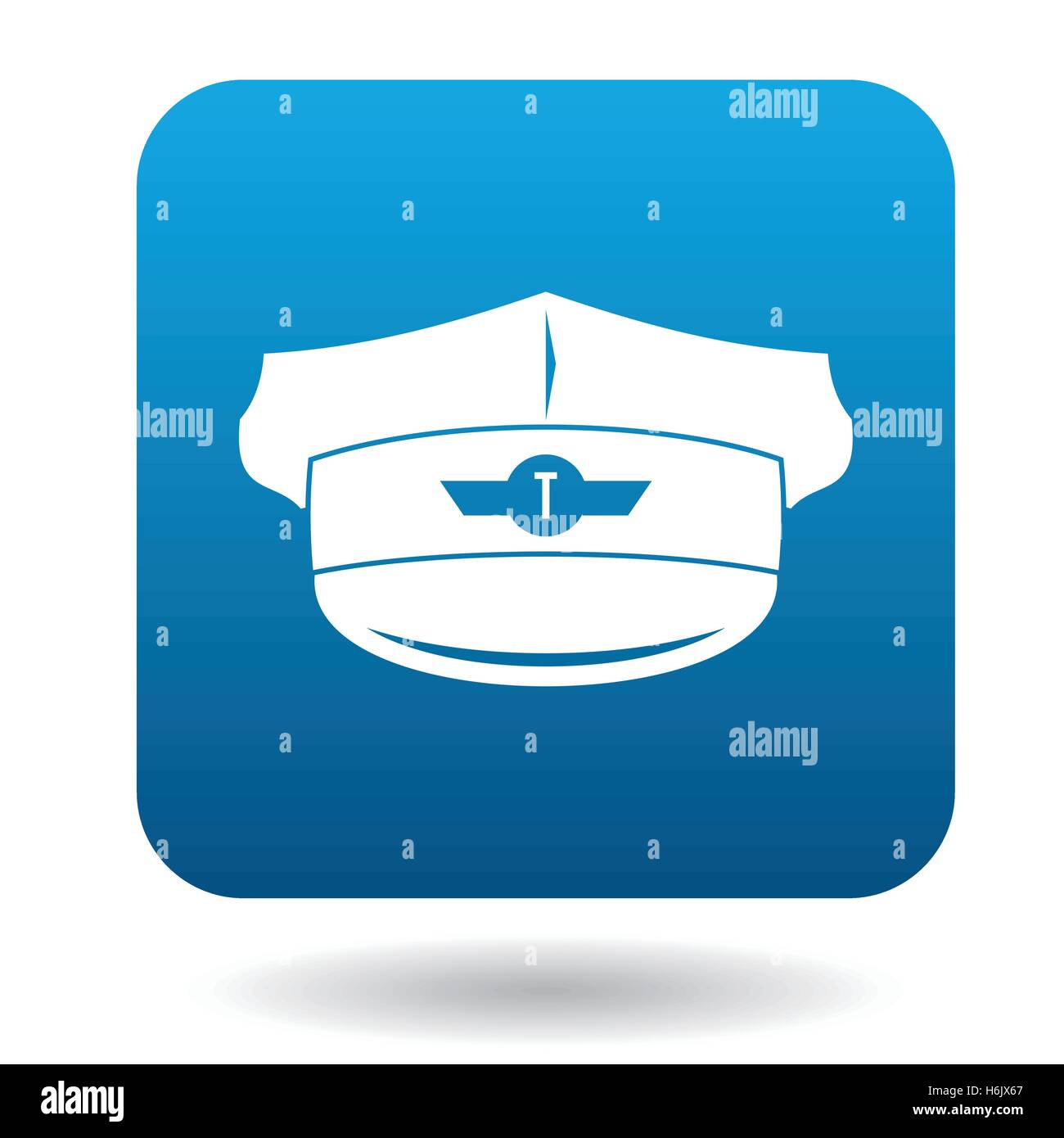 Chauffeur cap Stock Vector Images - Alamy