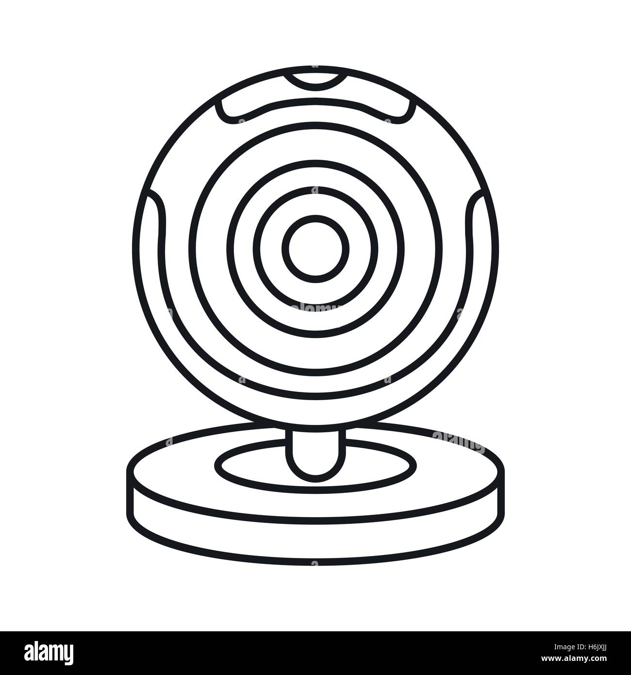 Webcam outline icon hi-res stock photography and images - Alamy