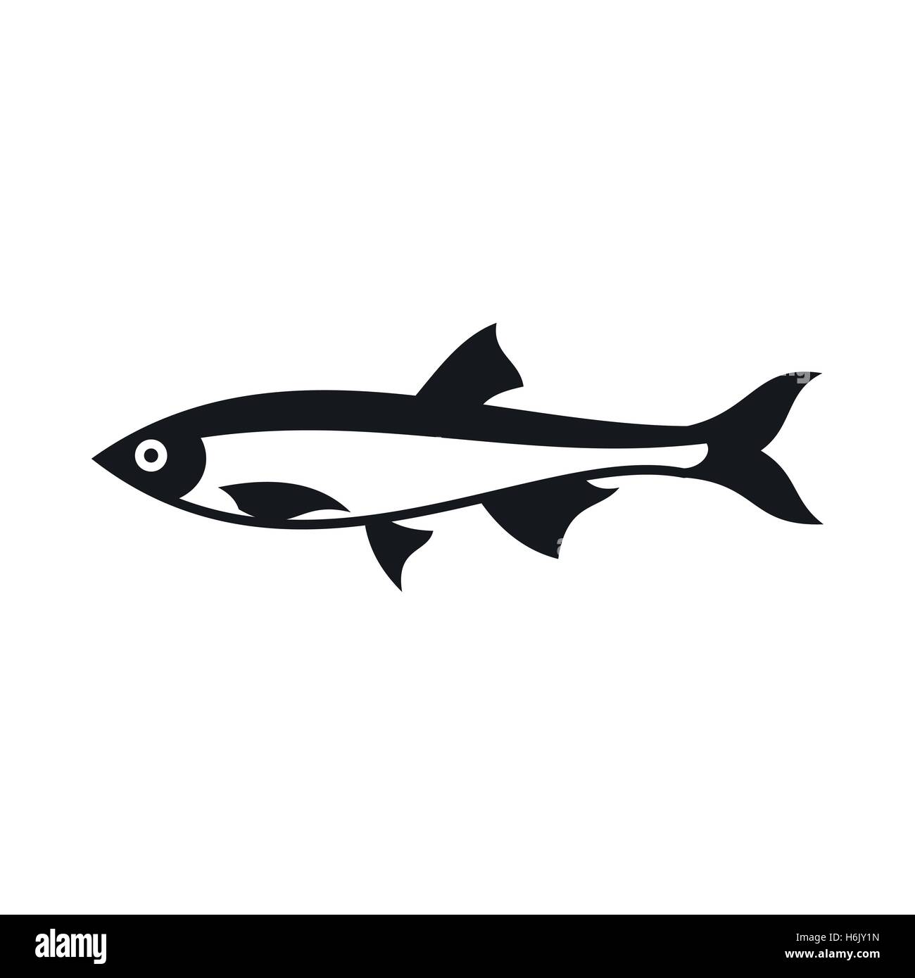 Herring fish icon, simple style Stock Vector Image & Art Alamy