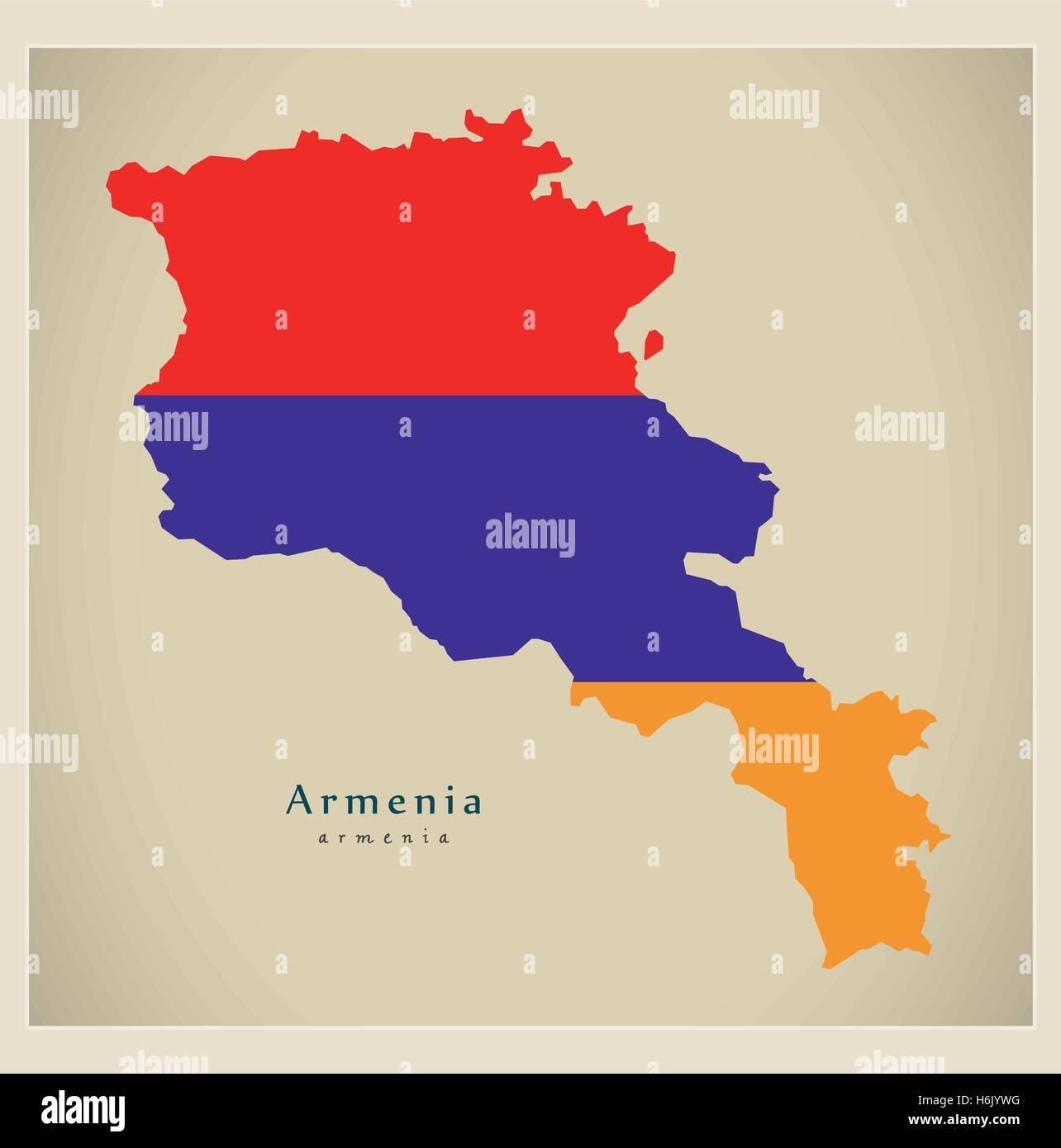 Armenia map Stock Vector Images Alamy
