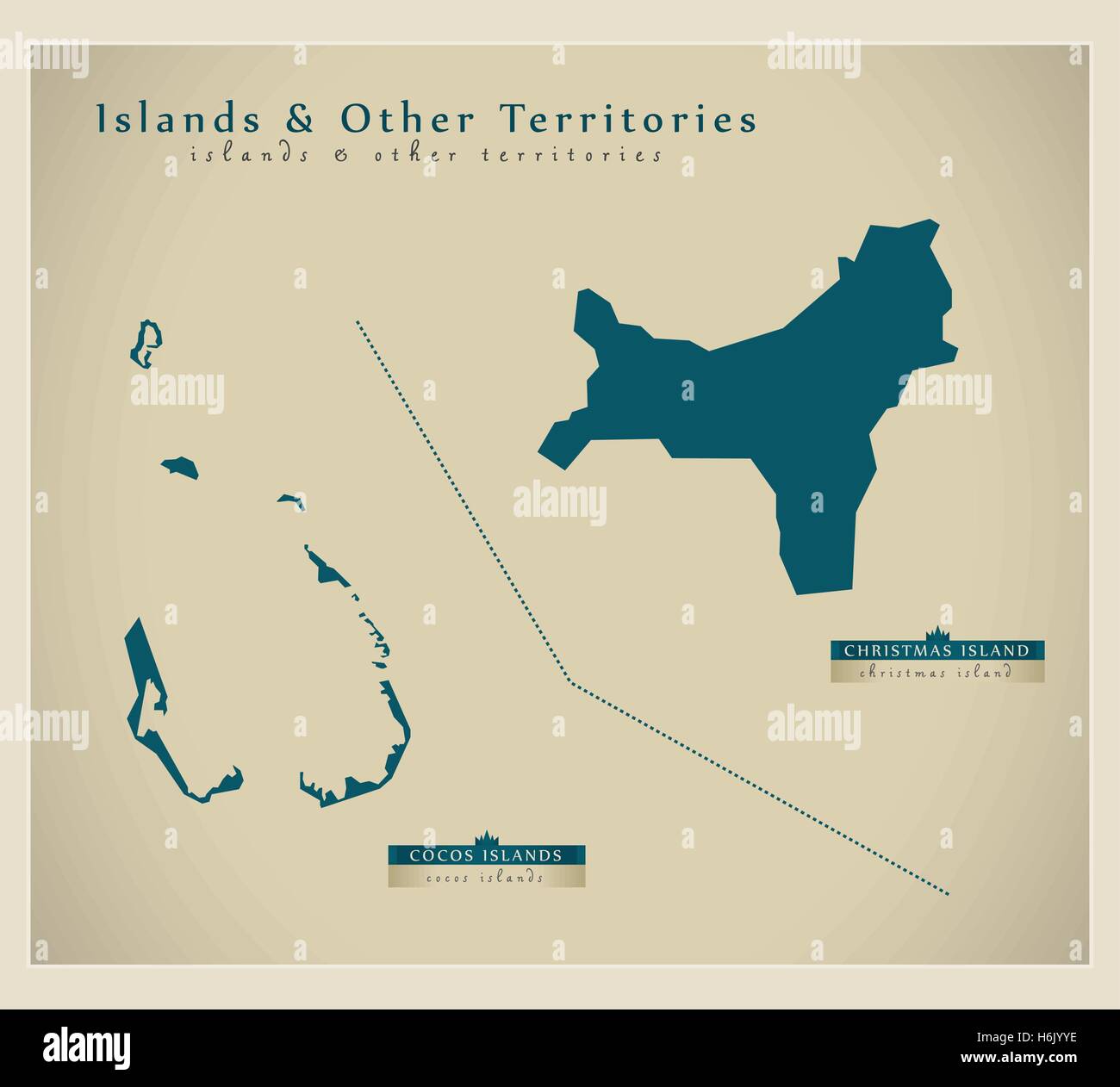 Territories map hi-res stock photography and images - Alamy