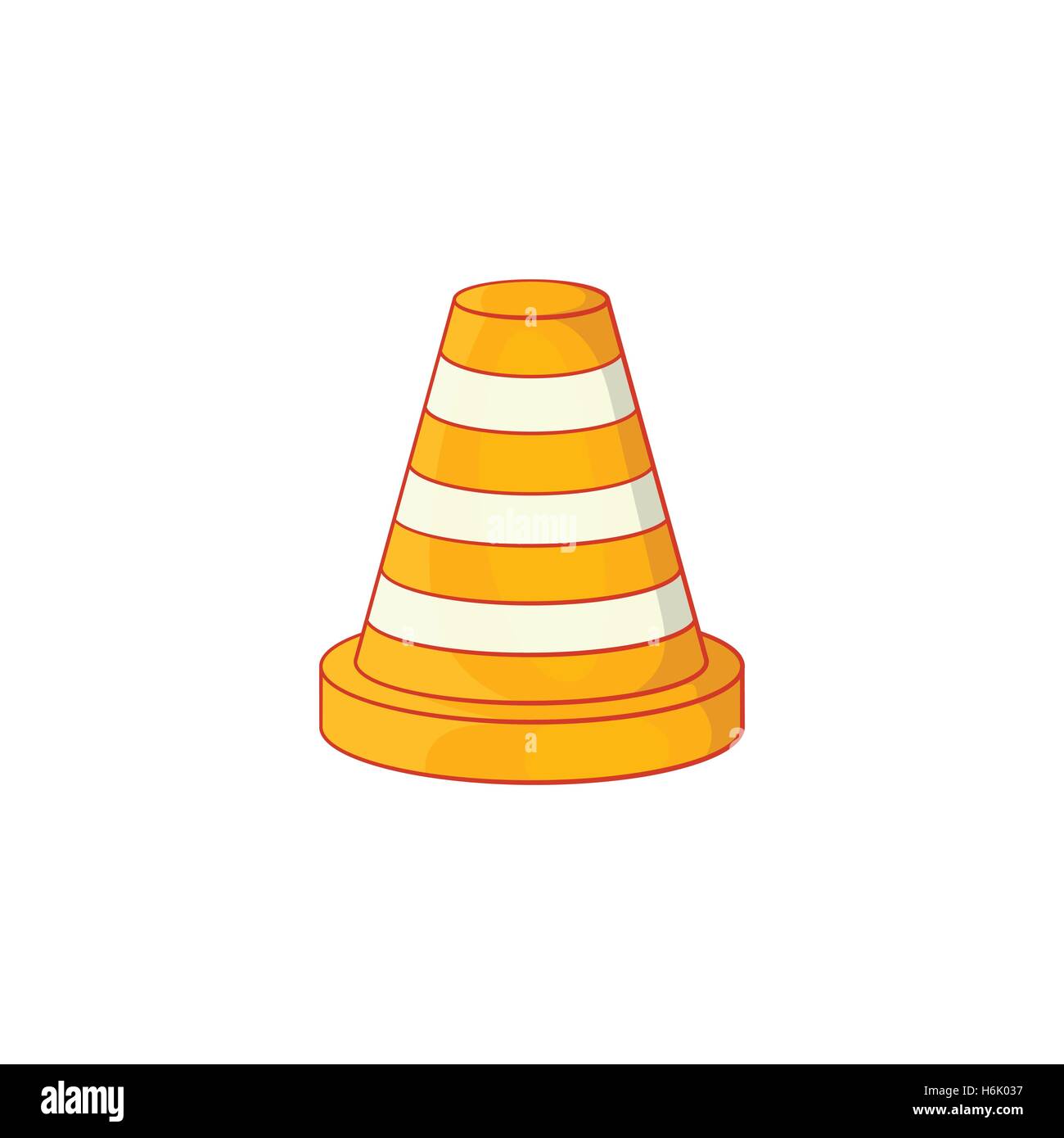 Road Repair Sign Icon Cartoon Style Stock Vector Image Art Alamy