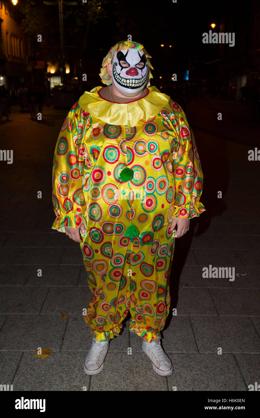 Creepy Clown Night Stock Photos Creepy Clown Night Stock Images