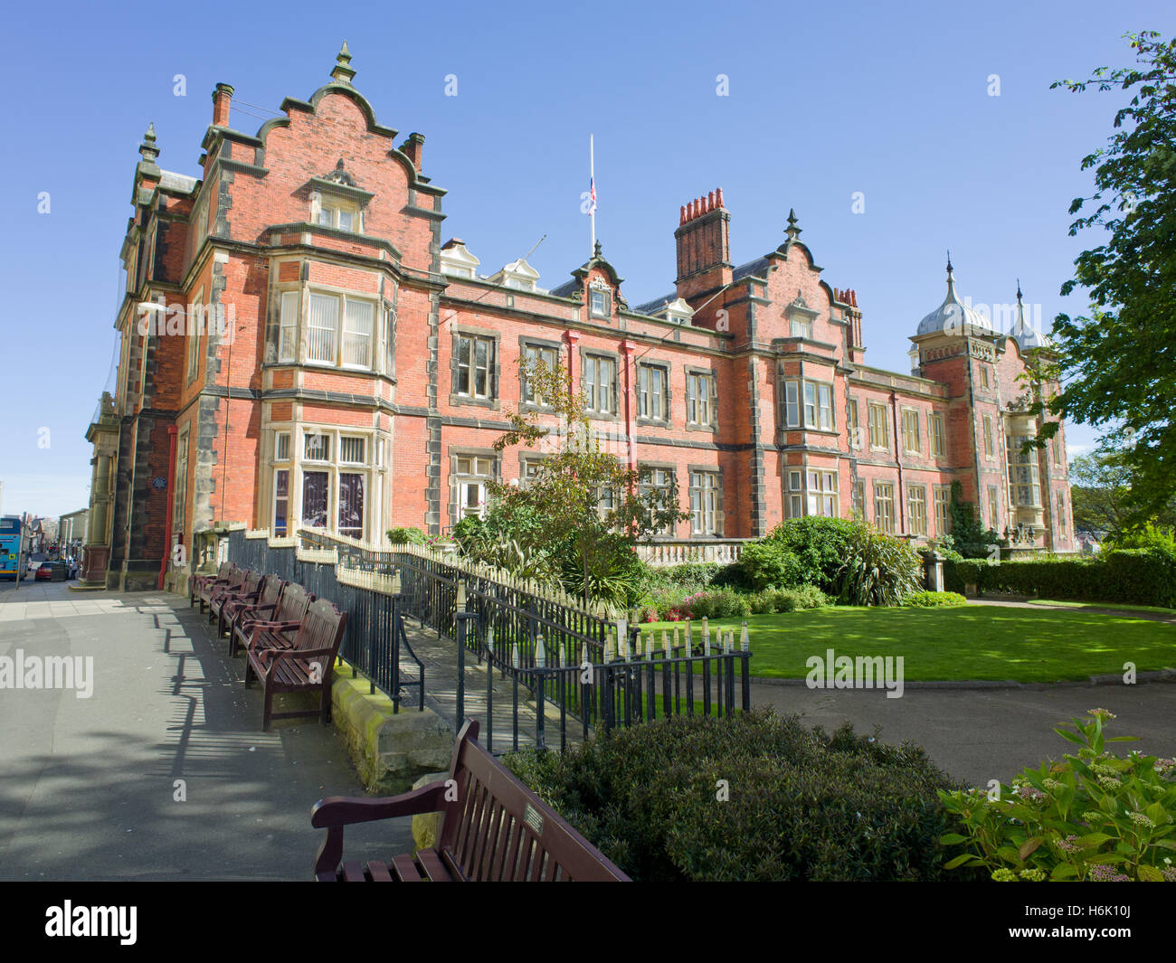 Scarborough Town hall North Yorkshire Uk. Stock Photo