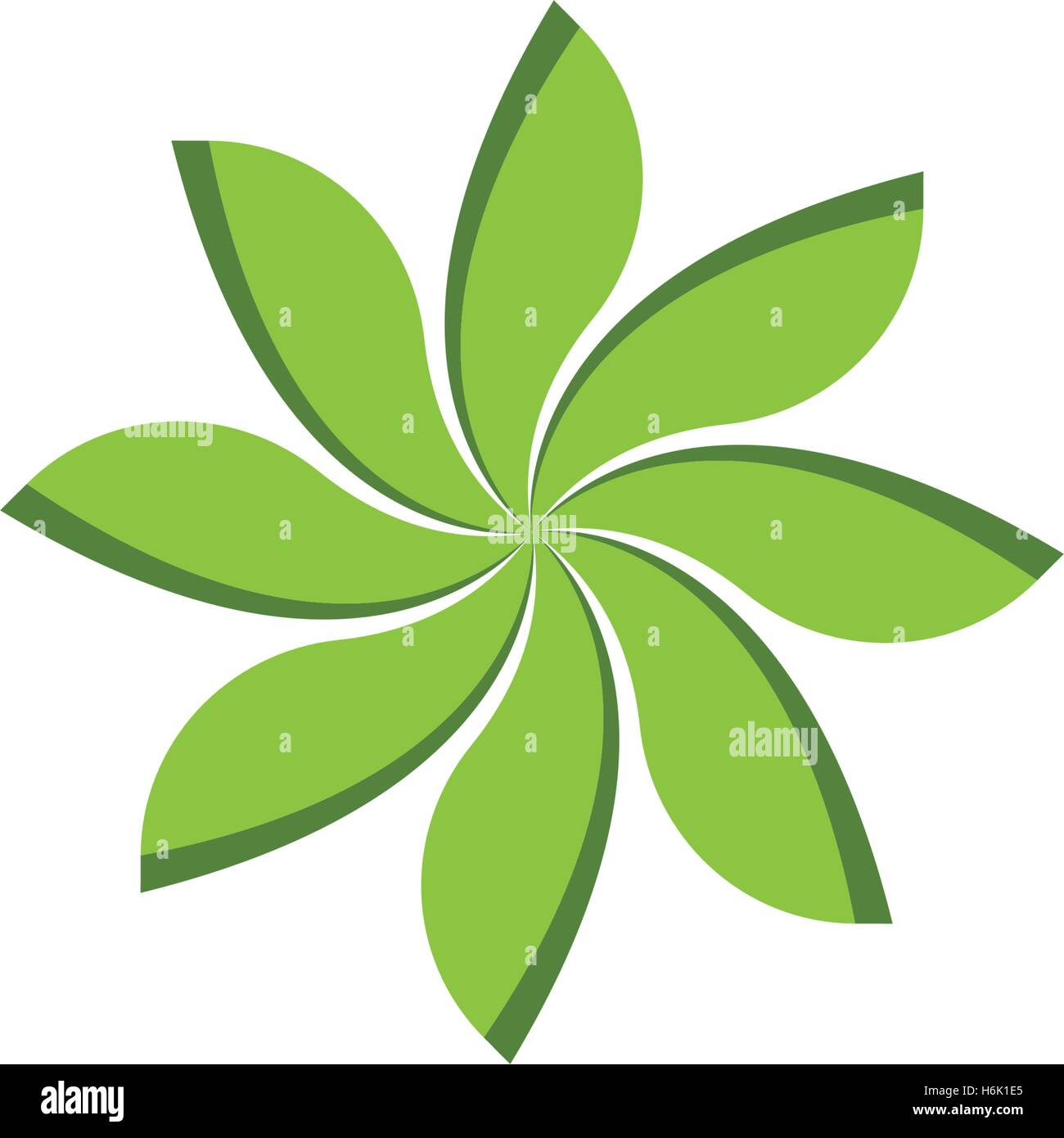 Stylized lotus flower icon vector background Stock Vector Image & Art ...