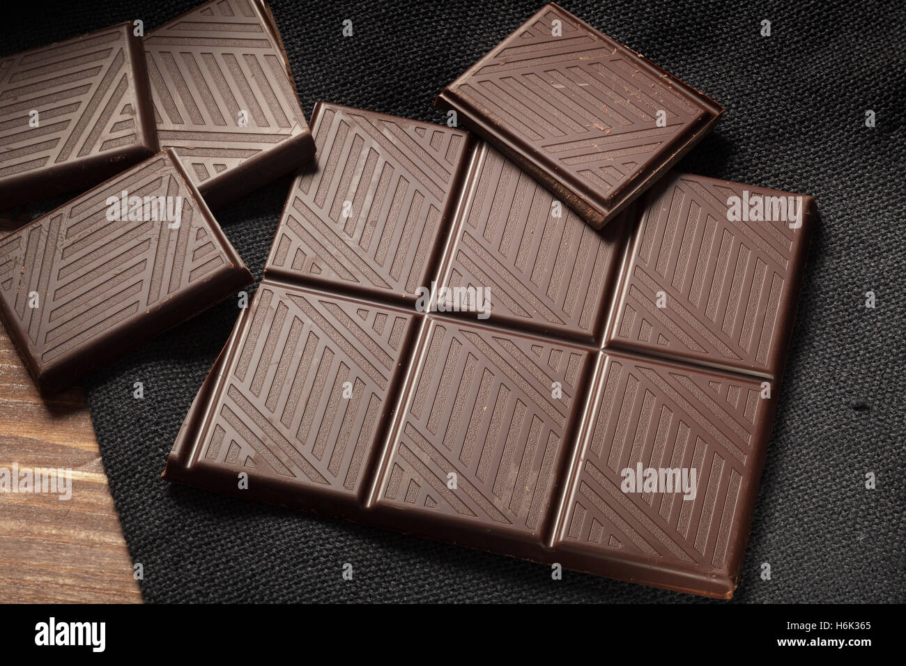 bar of chocolate Stock Photo