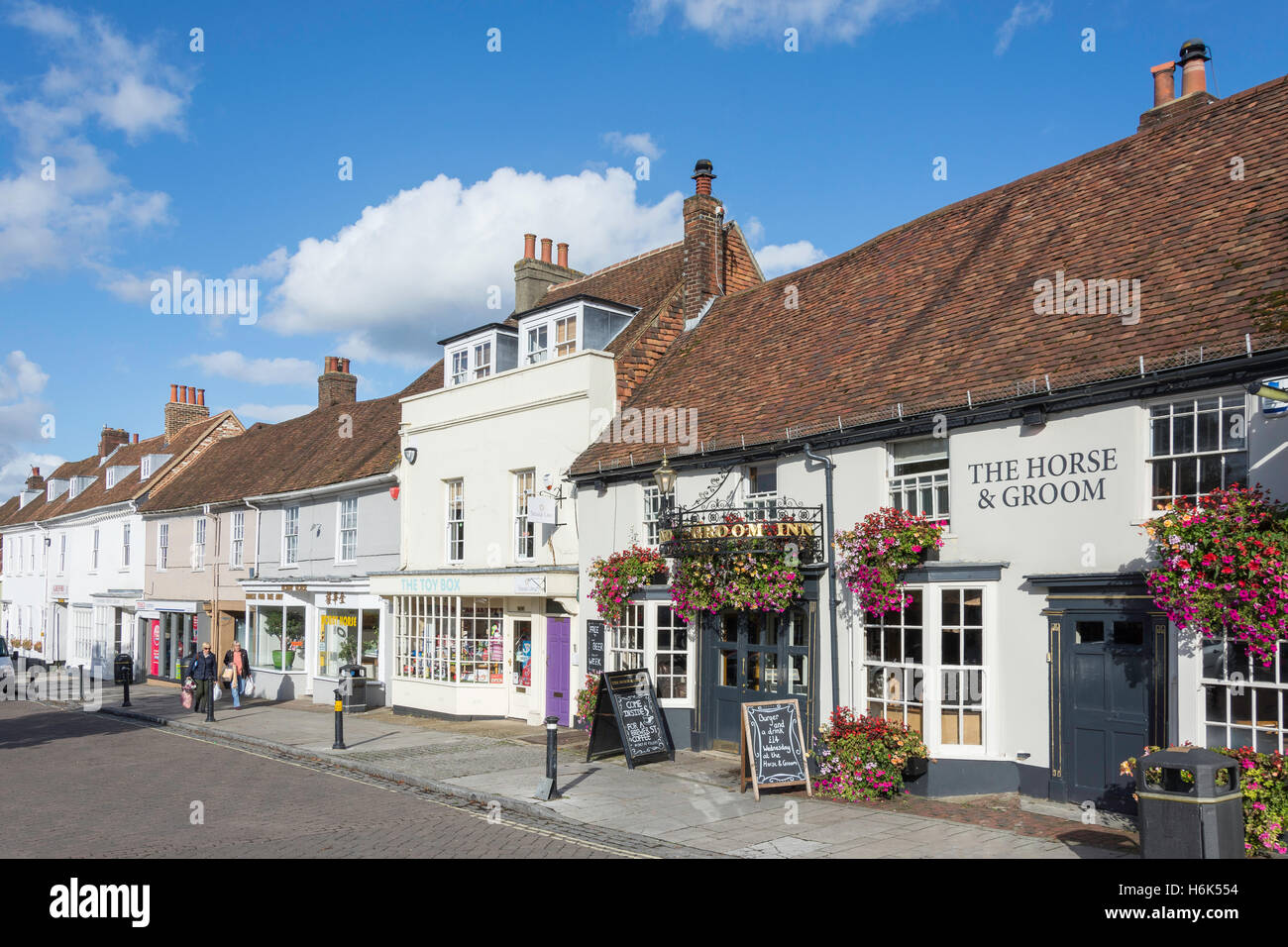 17th century The Horse & Groom Inn, Broad Street, New Alresford