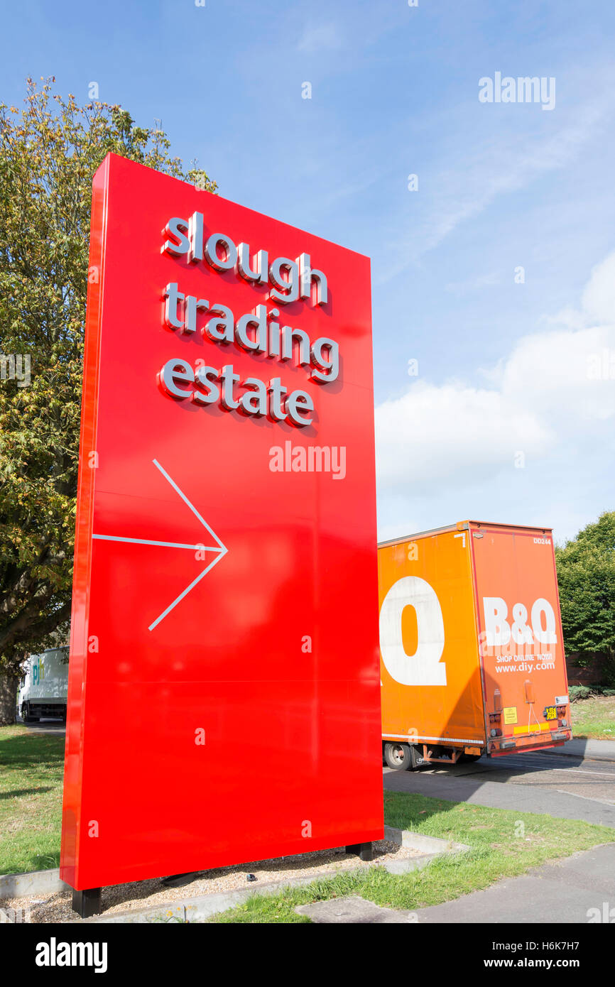 Slough trading estate hires stock photography and images Alamy