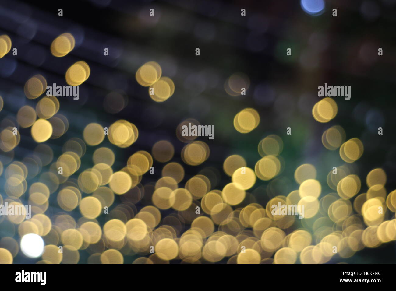 Defocused night lights on street Stock Photo - Alamy