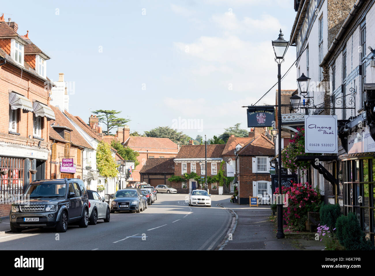 High Street, Cookham, Berkshire, England, United Kingdom Stock Photo