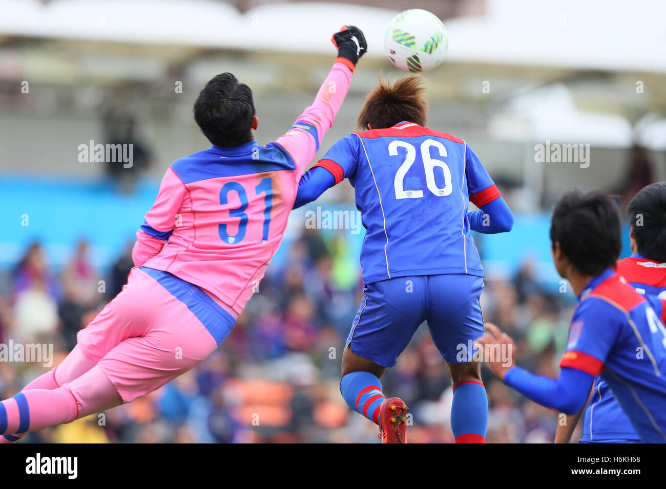 Tokyo, Japan. 30th Oct, 2016. (LR) Kentaro Kakoi, Takahiro Yanagi (FC