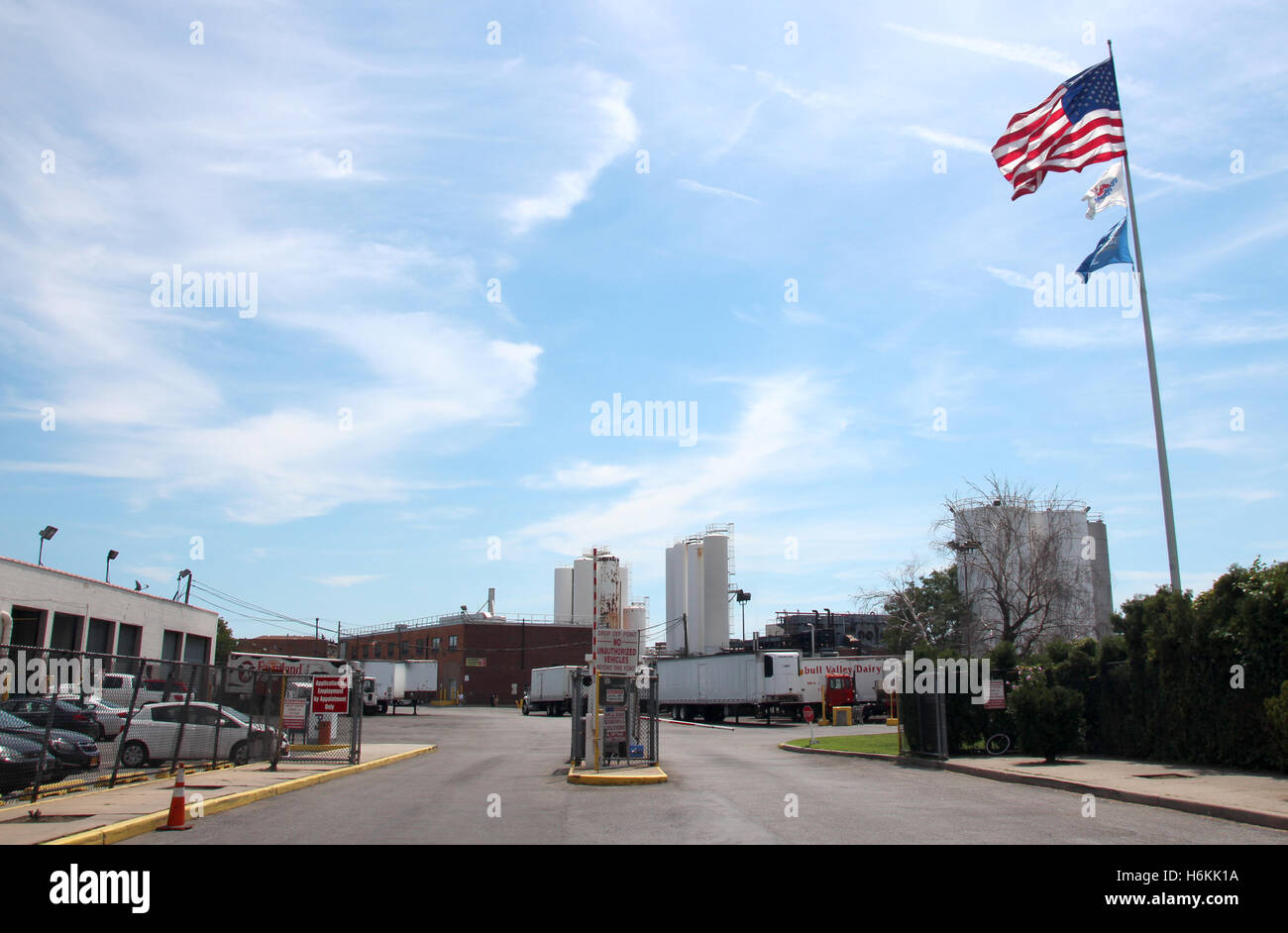 New York, USA. 09th Sep, 2016. The Elmhurst Dairy in New York, USA, 09