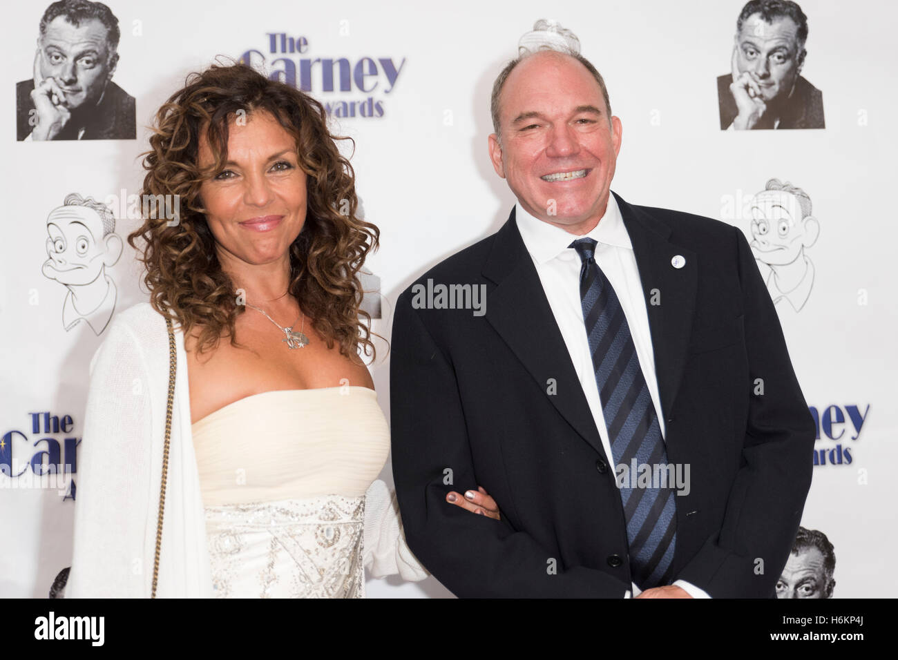 Beverly Hills, California, USA. 30th Oct, 2016. Eva Jenickova, Wade Williams arrives at 2nd Annual Carney Awards at the  Paley Center for Media Credit:  The Photo Access/Alamy Live News Stock Photo