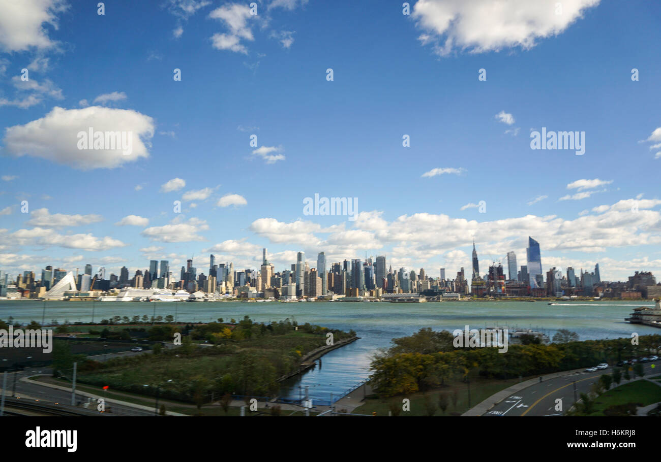 New York  city skyline Stock Photo