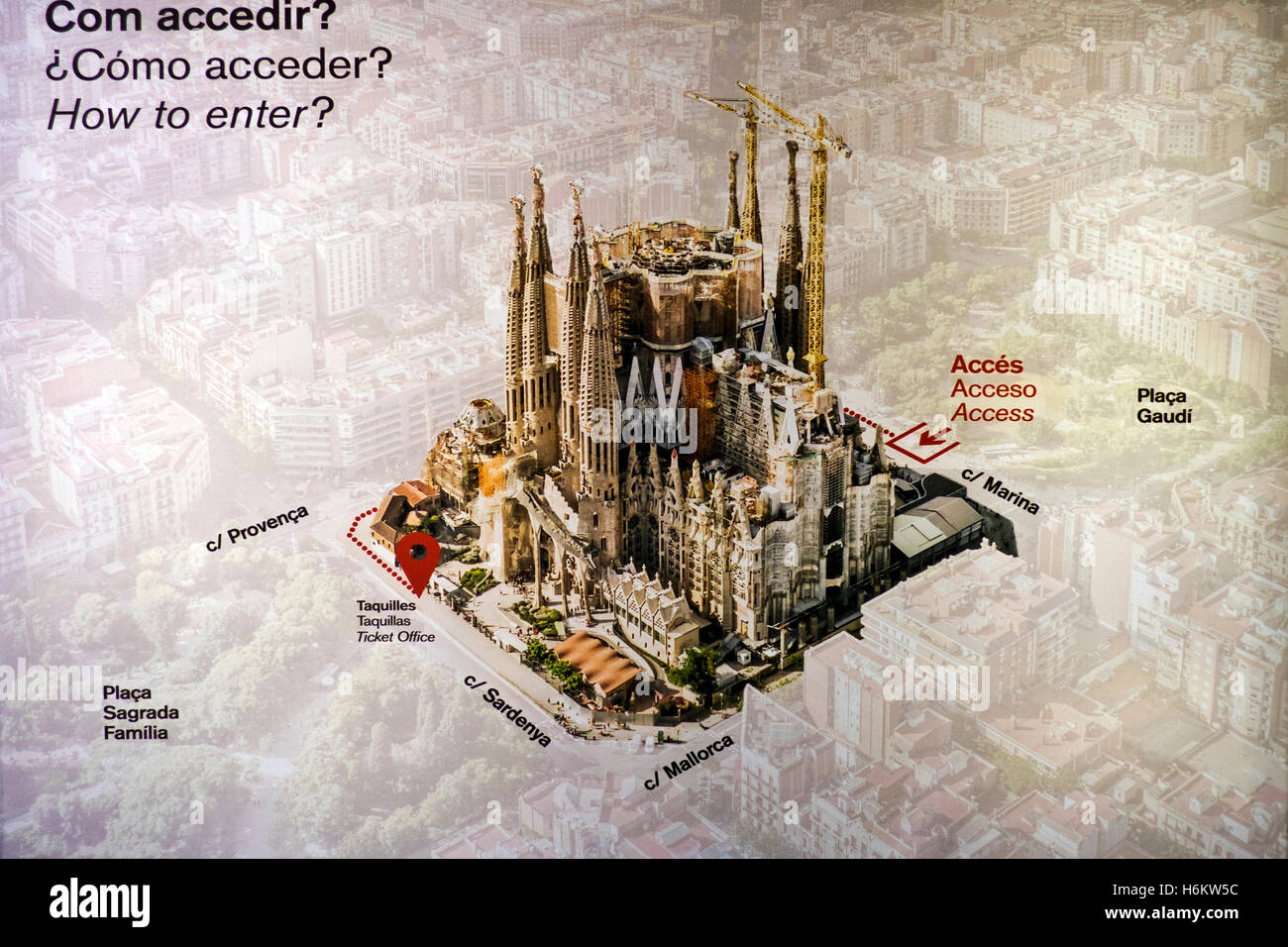 Sagrada Familia Plan