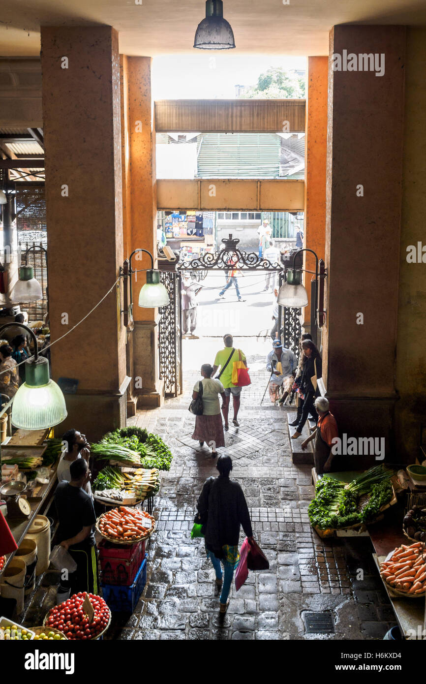 Central Market, Port Luis, Mauritius, Africa Stock Photo - Alamy