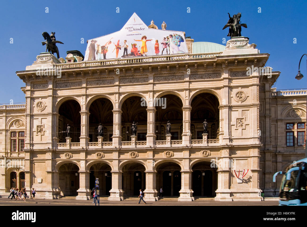 Vienna State Opera House, Vienna, Austria Stock Photo