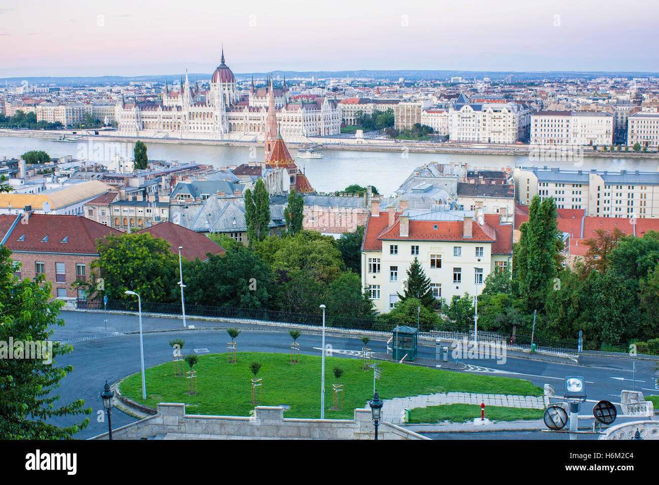 Budapest city skyline Stock Photo - Alamy