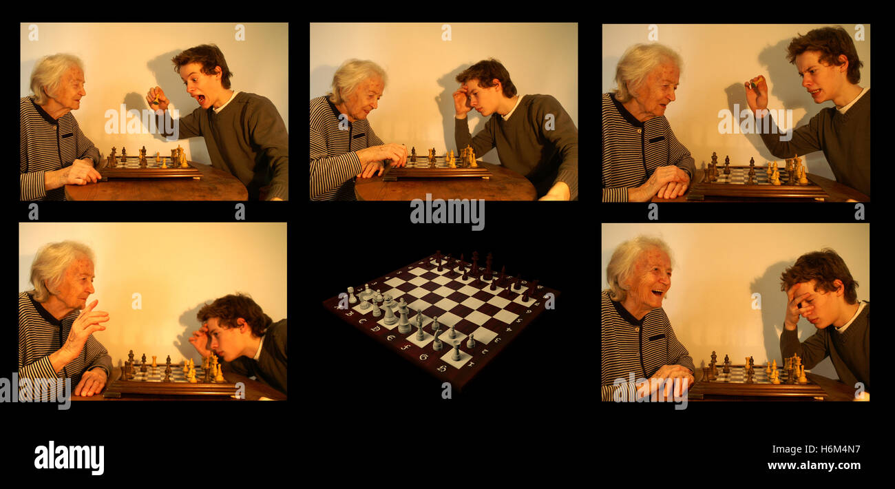 Teens Playing Chess High Resolution Stock Photography and Images - Alamy