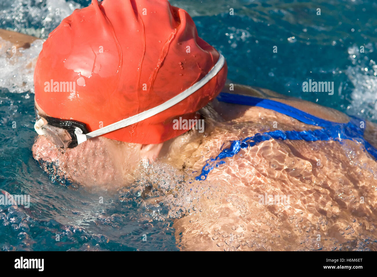 swimmer in competition Stock Photo - Alamy