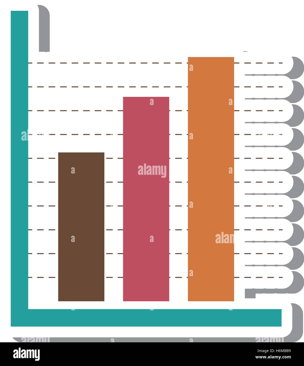 infographic statistics arrows isolated icon vector illustration design ...
