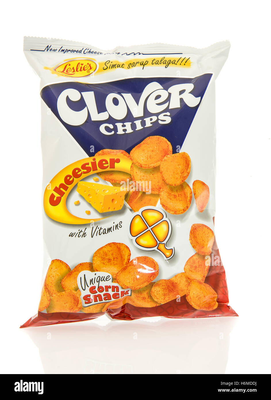 Winneconne, WI - 29 October 2016: Bag of Leslie's clover chips on an  isolated background Stock Photo - Alamy