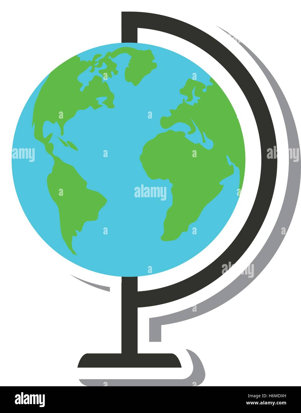 world planet earth isolated icon vector illustration design Stock ...
