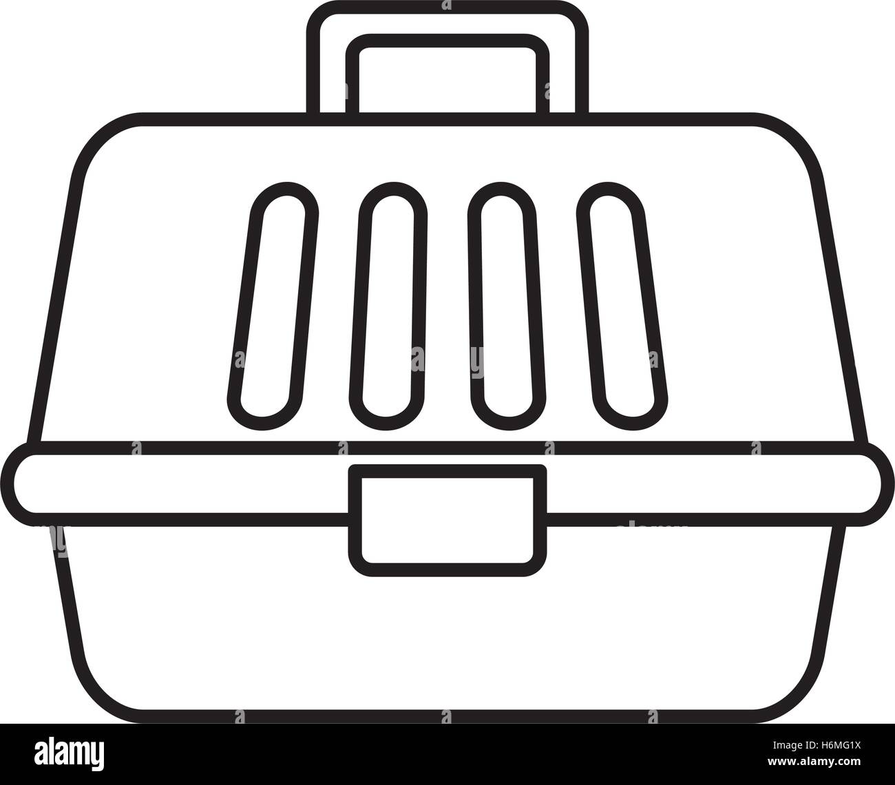 Pet carrying case isolated icon vector illustration design Stock Vector ...