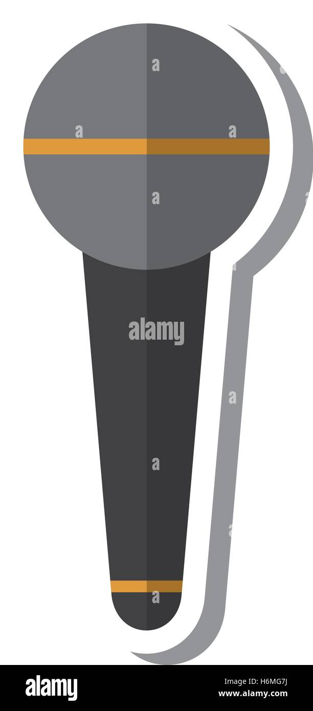 microphone audio device isolated icon vector illustration design Stock ...