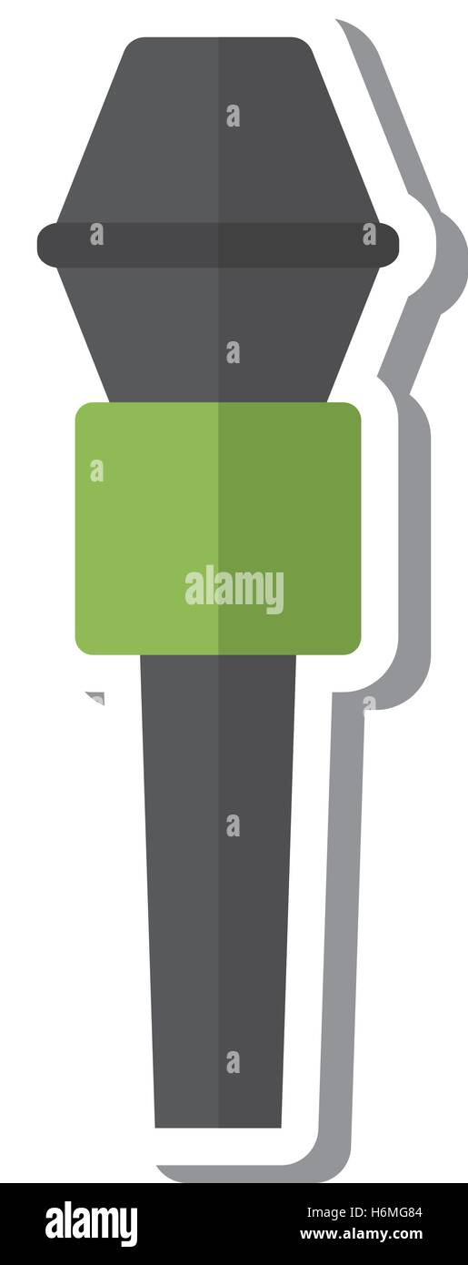 microphone audio device isolated icon vector illustration design Stock ...